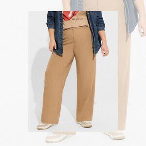 Torrid Wide Leg Twill Pants